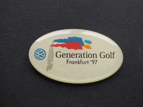Volkswagen generatie Golf Frankfurt 1997